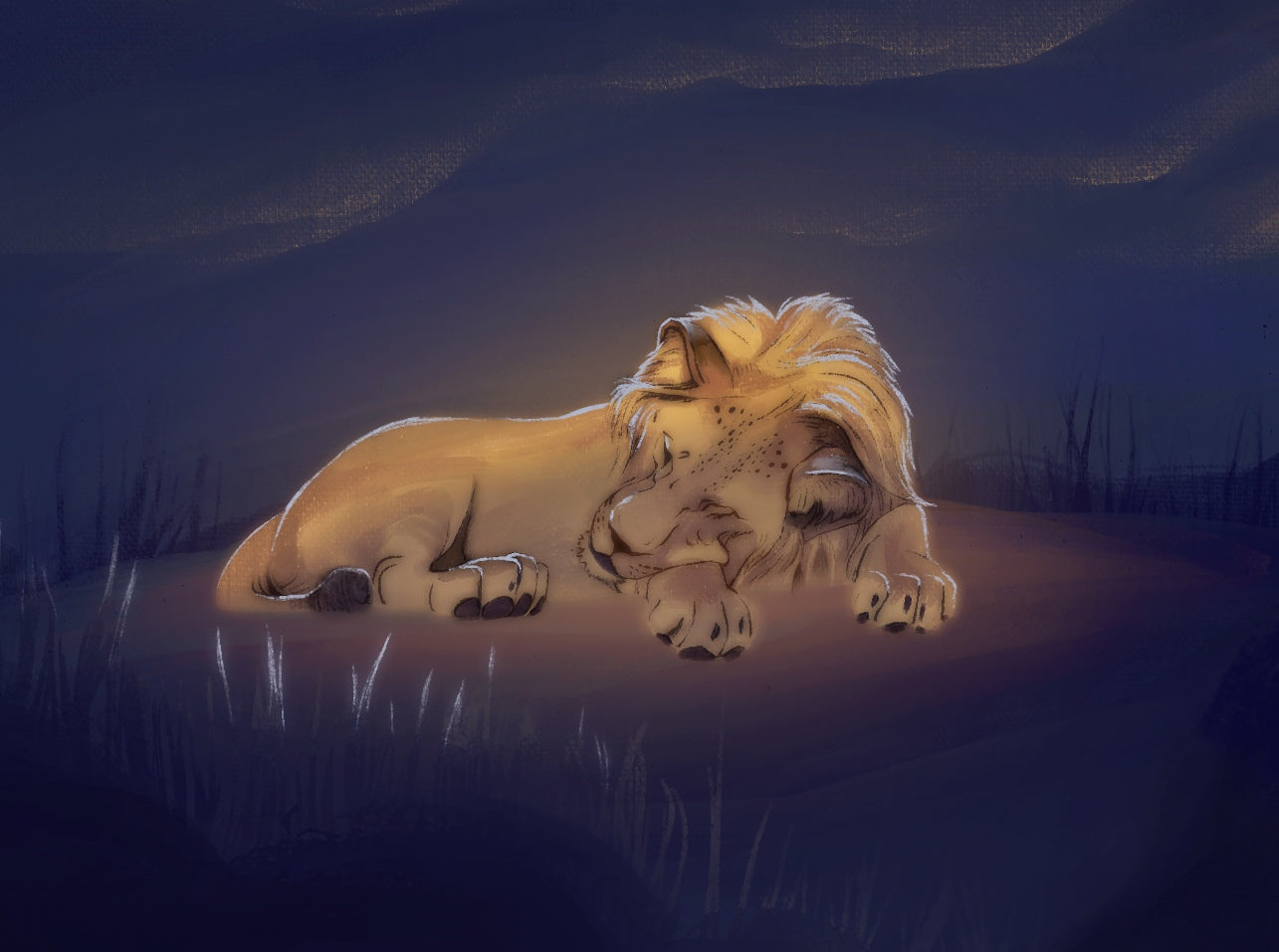 dreaming in lions